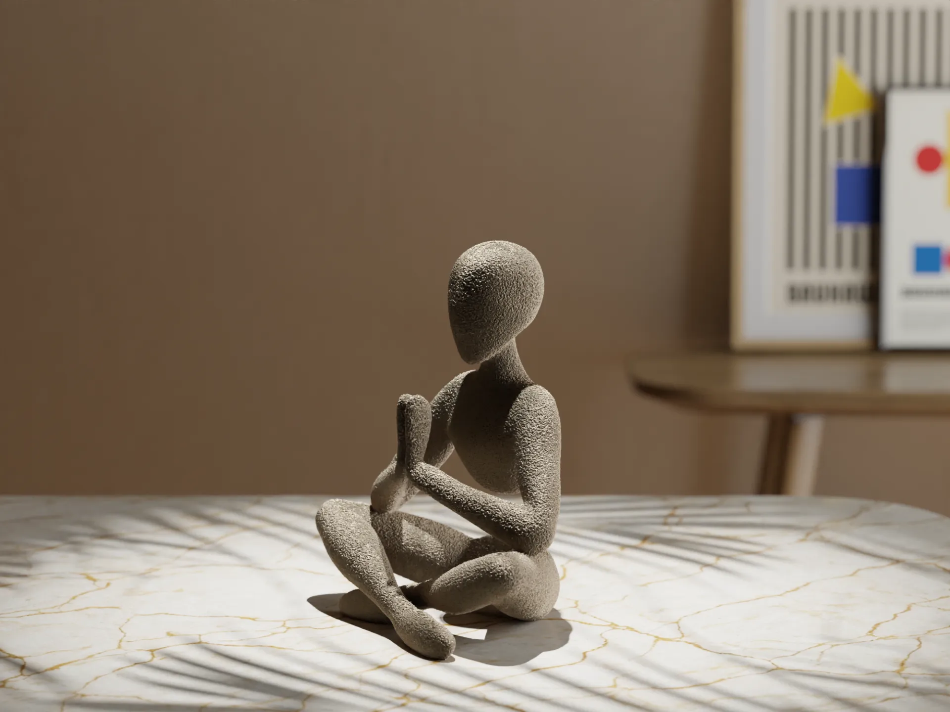 Dua Tefekkür Heykeli