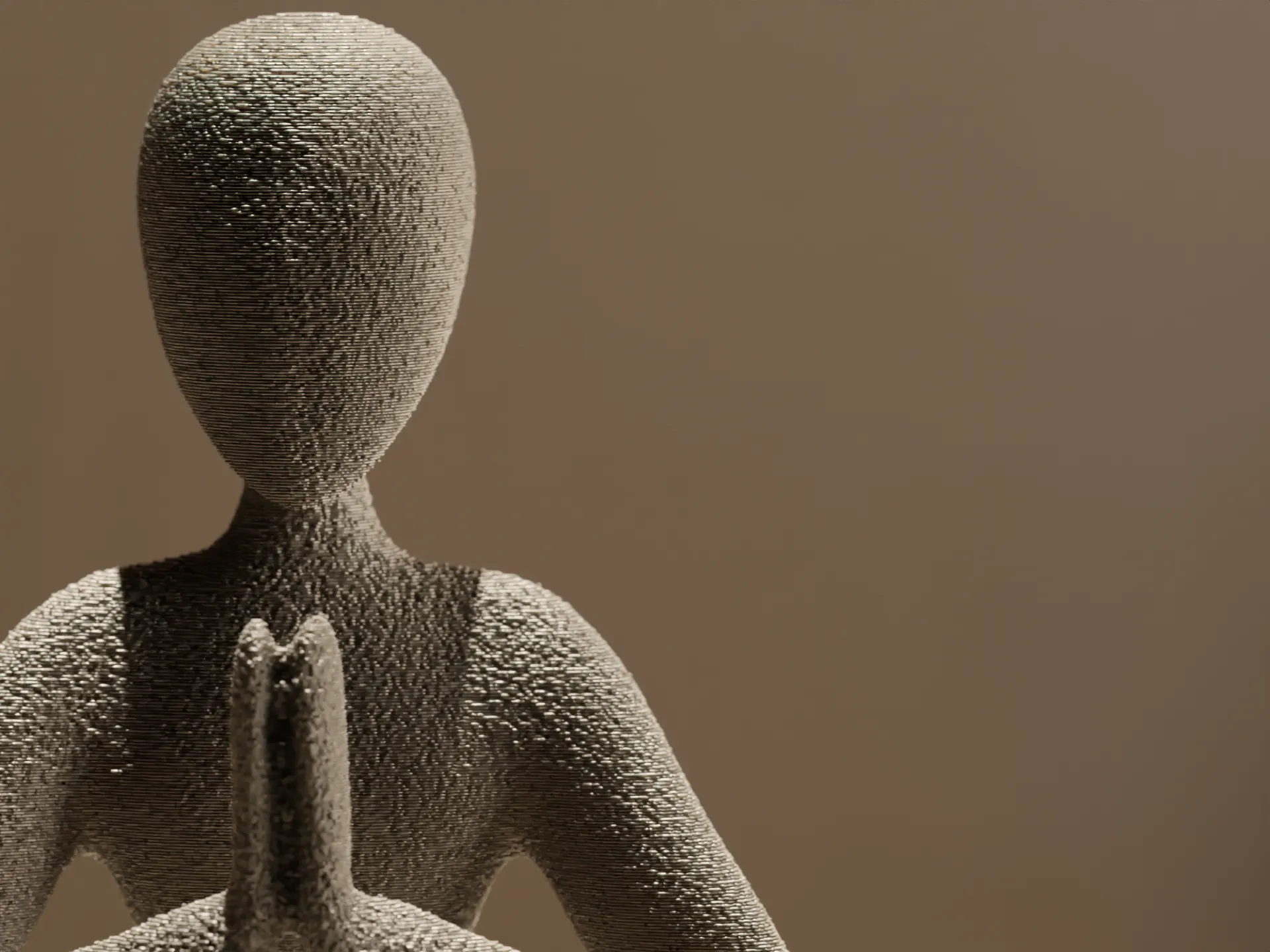 Dua Tefekkür Heykeli