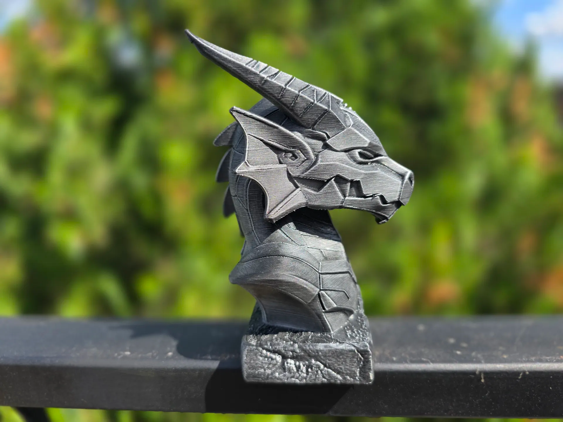 CYBERPUNK EJDERHA BÜSTÜ