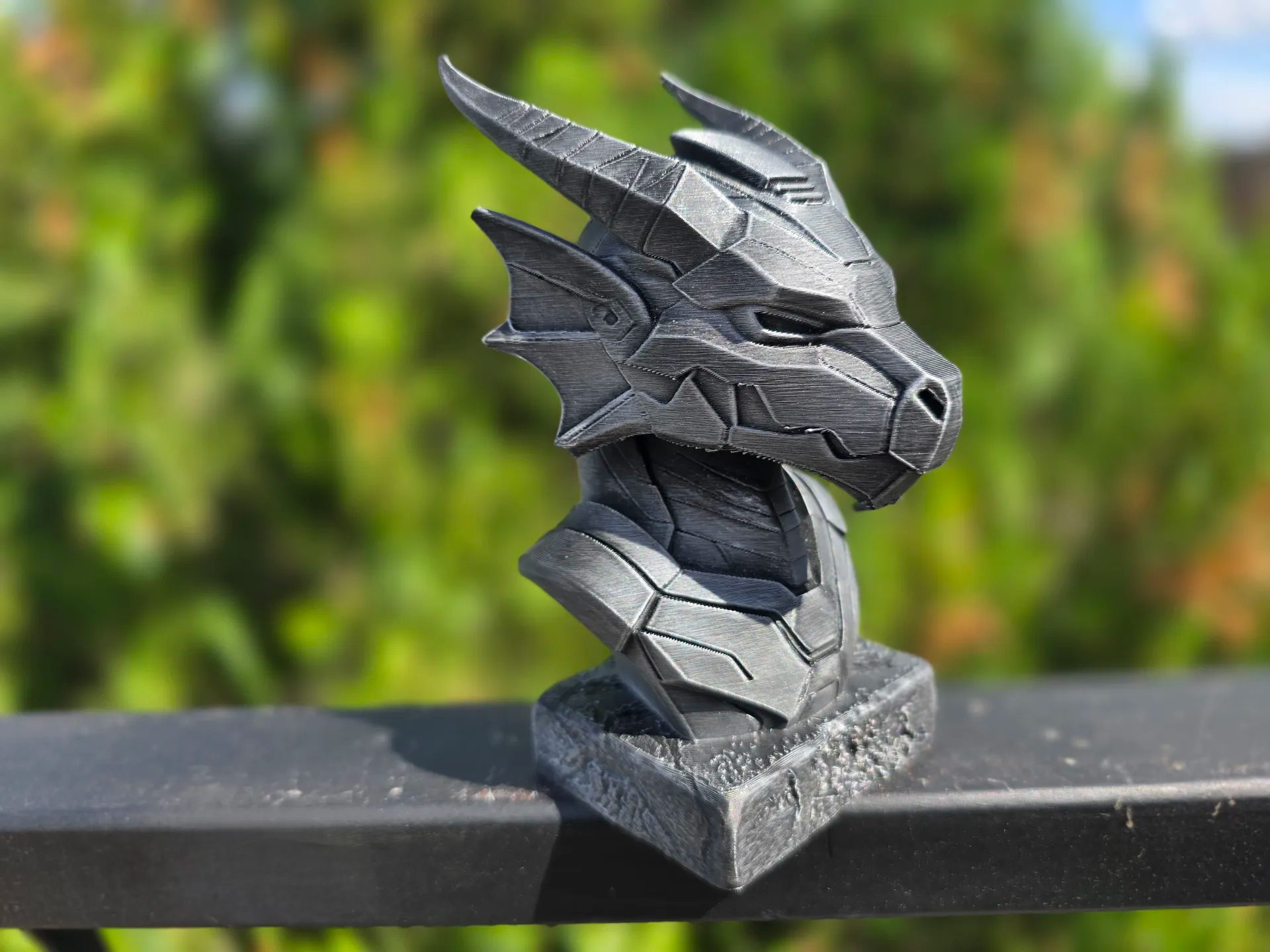 CYBERPUNK EJDERHA BÜSTÜ