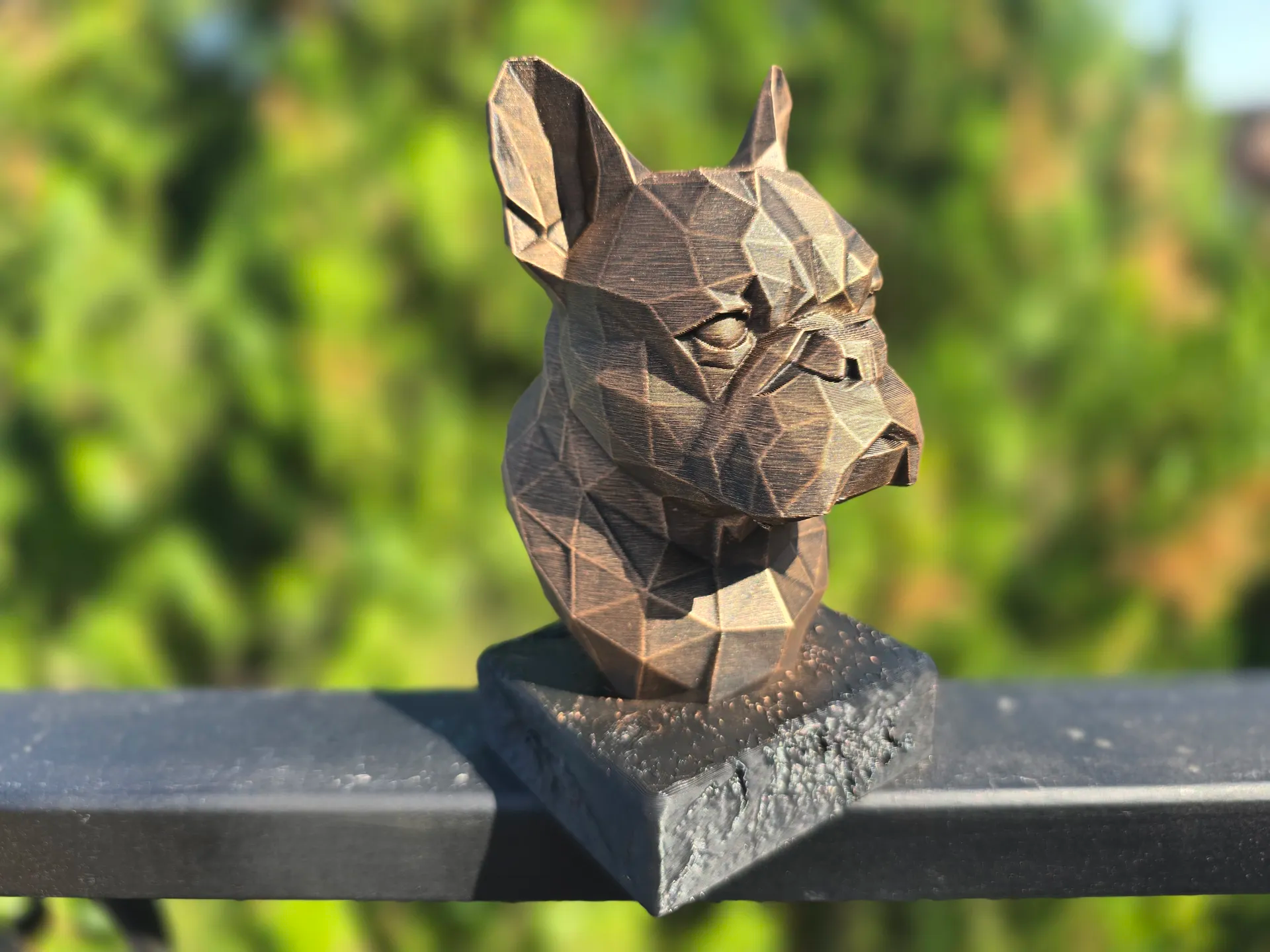 FRANSIZ BULLDOG POLİGONLU BÜST