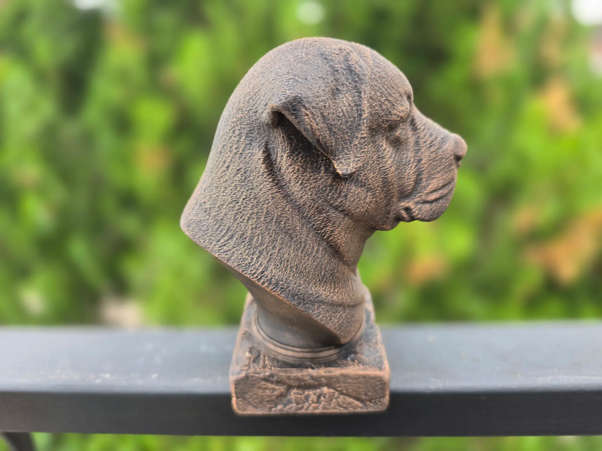 Orta Asya Çoban Köpeği Büstü