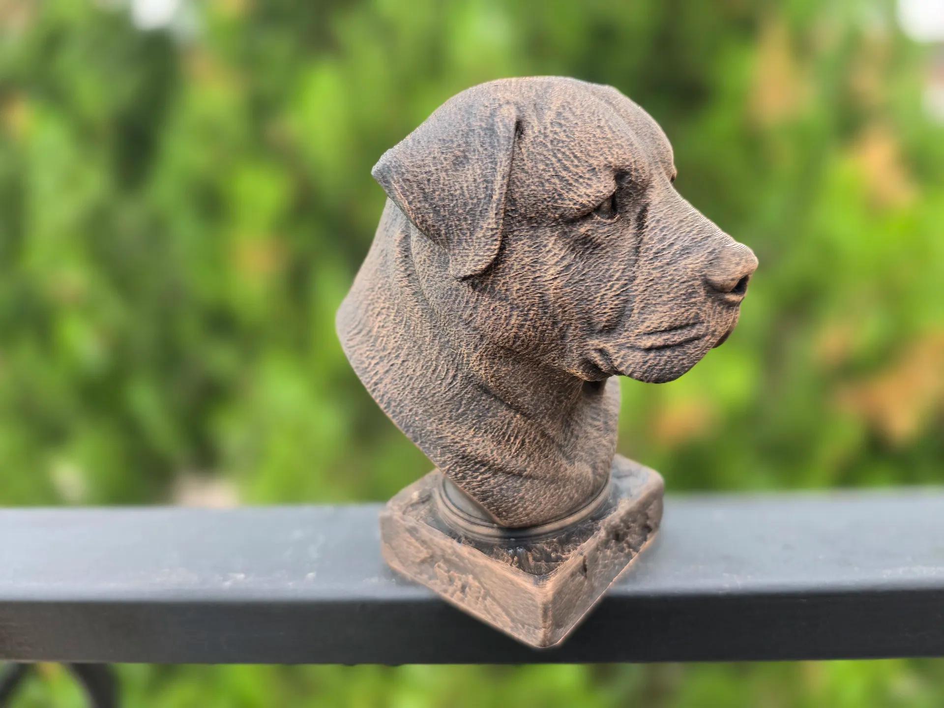 Orta Asya Çoban Köpeği Büstü