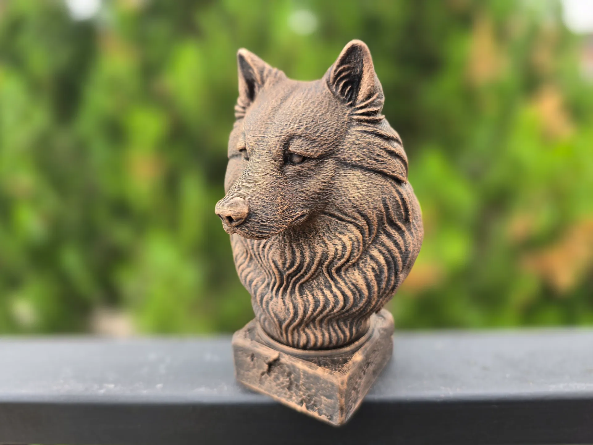 SİBİRYA KURDU BÜSTÜ