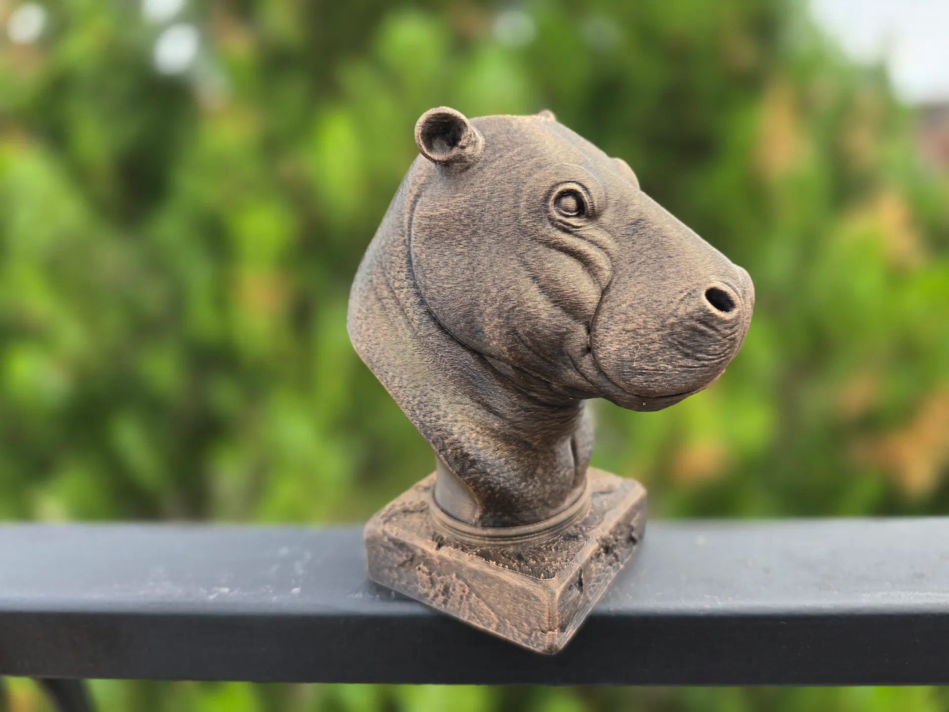 SU AYGIRI & HİPOPOTAM BÜSTÜ