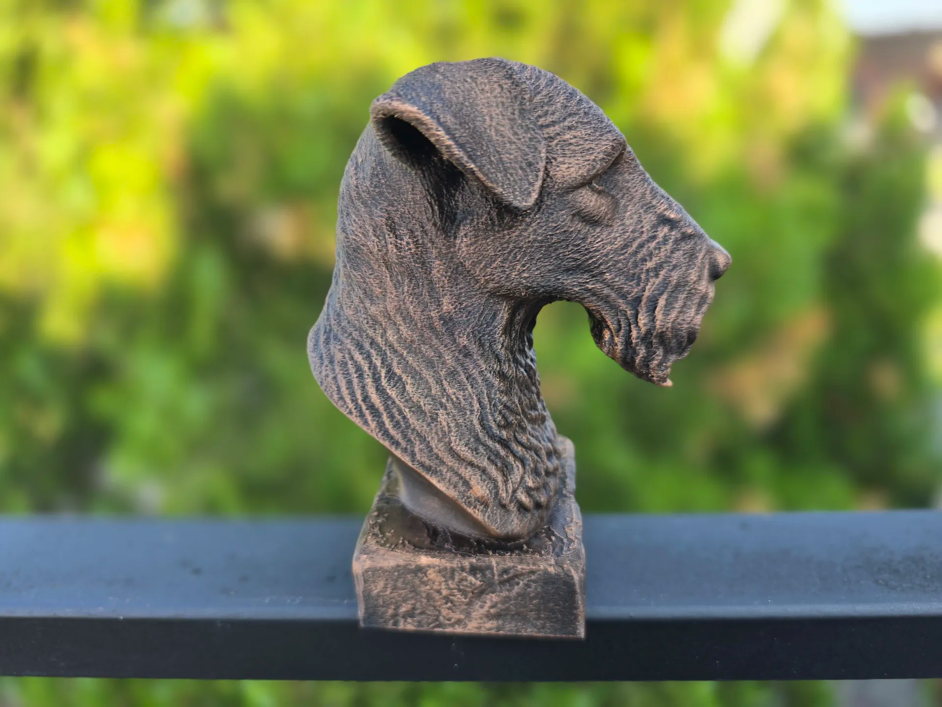 KERRY BLUE TERRIER BÜSTÜ