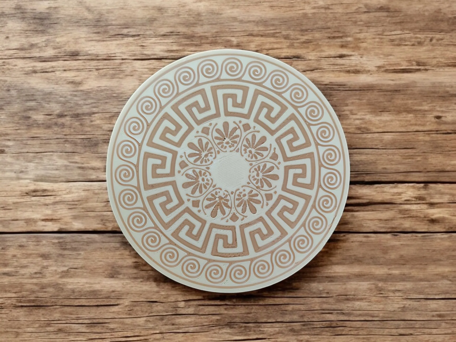 Yunan Tasarım Bardak Altlığı 